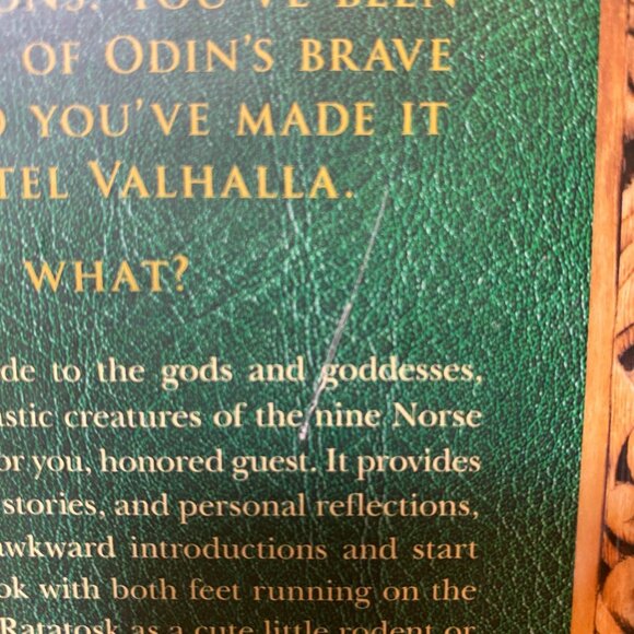 Rick Riordan HOTEL VALHALLA Guide to the Norse Worlds Hardcover - Used Good - Picture 2 of 3